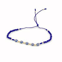 Pulsera Cadena Ojo Cristal Pulsera Cadena Ojo Cristal