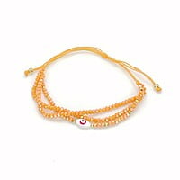 Pulsera Cristal Triple Ojo Pulsera Cristal Triple Ojo