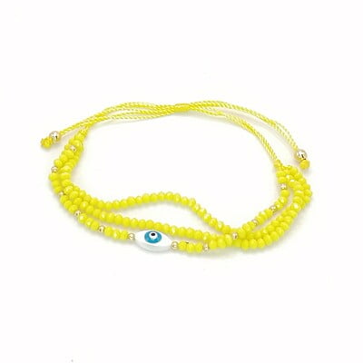 Pulsera Cristal Triple Ojo