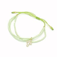 Pulsera Triple Cruz Bicel Pulsera Triple Cruz Bicel