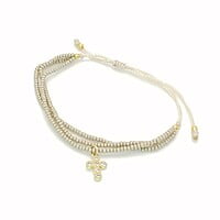 Pulsera Triple Cruz Bicel Pulsera Triple Cruz Bicel