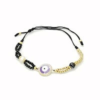Pulsera Doble Ojo Esmalte Pulsera Doble Ojo Esmalte