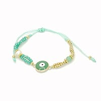 Pulsera Doble Ojo Esmalte Pulsera Doble Ojo Esmalte