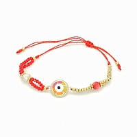 Pulsera Doble Ojo Esmalte Pulsera Doble Ojo Esmalte