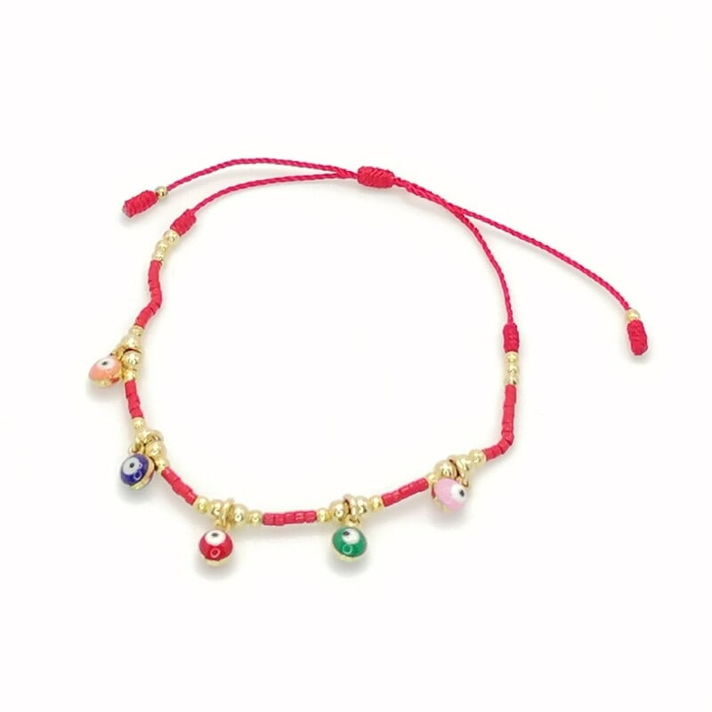 Pulsera Miyuki Ojito Triple Pulsera Miyuki Ojito Triple