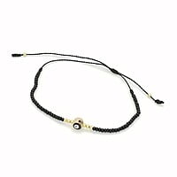 Pulsera Sencilla Ojo Chaquira Pulsera Sencilla Ojo Chaquira