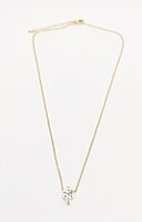 Collar Dije Cactus Puntos Azul Collar Dije Cactus Puntos Azul