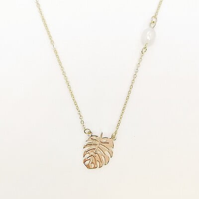 Collar Dije Hoja