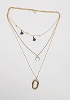 Collar Dije Luna Y O