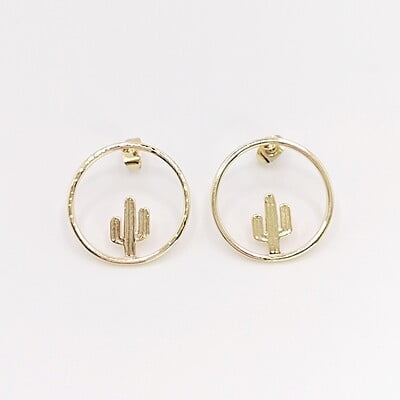 Aretes Cactus