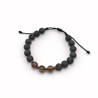 Pulsera Perla Volcánica