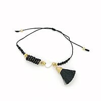 Pulsera Corazón Chaquira Mota Pulsera Corazón Chaquira Mota