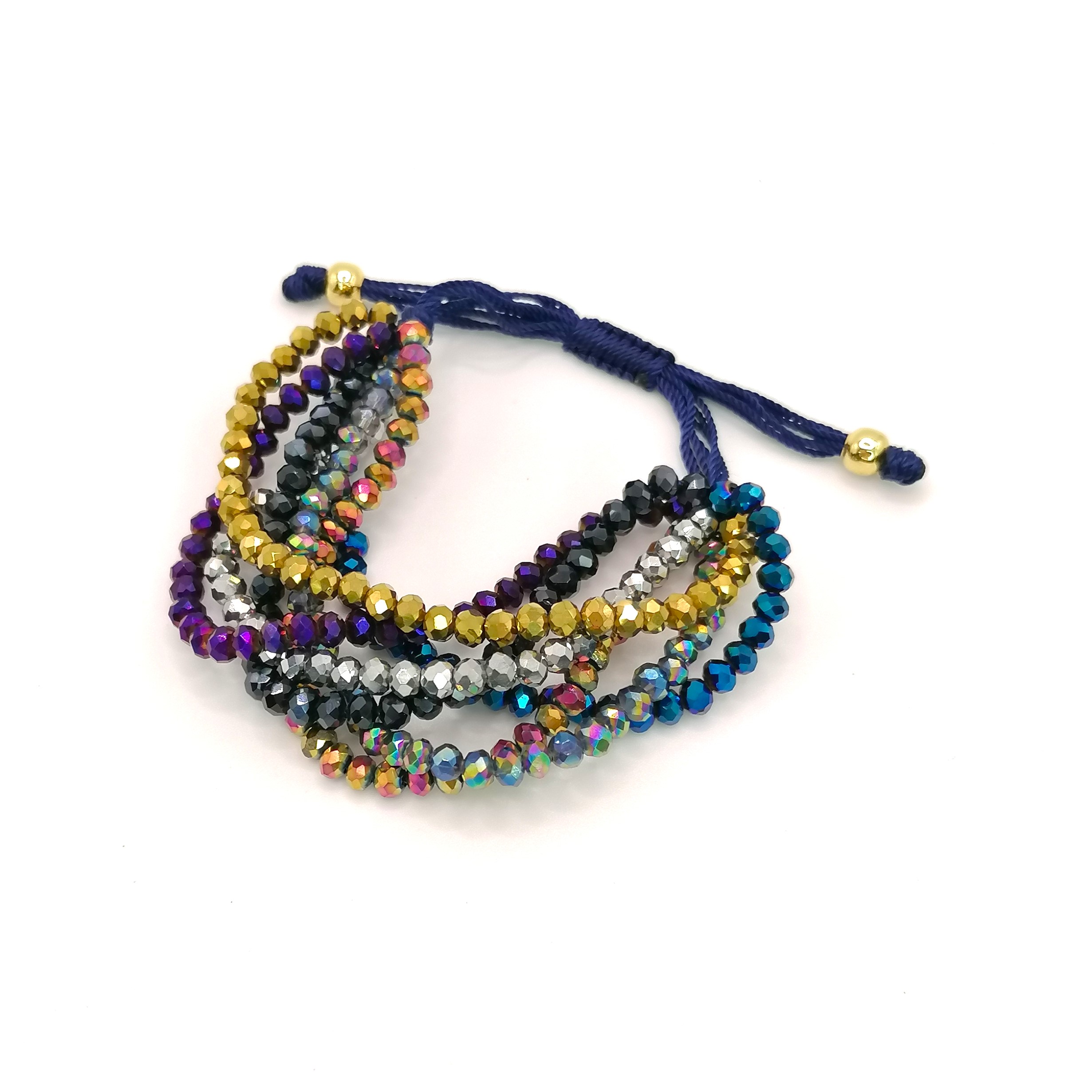 Pulsera 7 Hilos Italiano Cristal 4M Pulsera 7 Hilos Italiano Cristal 4M